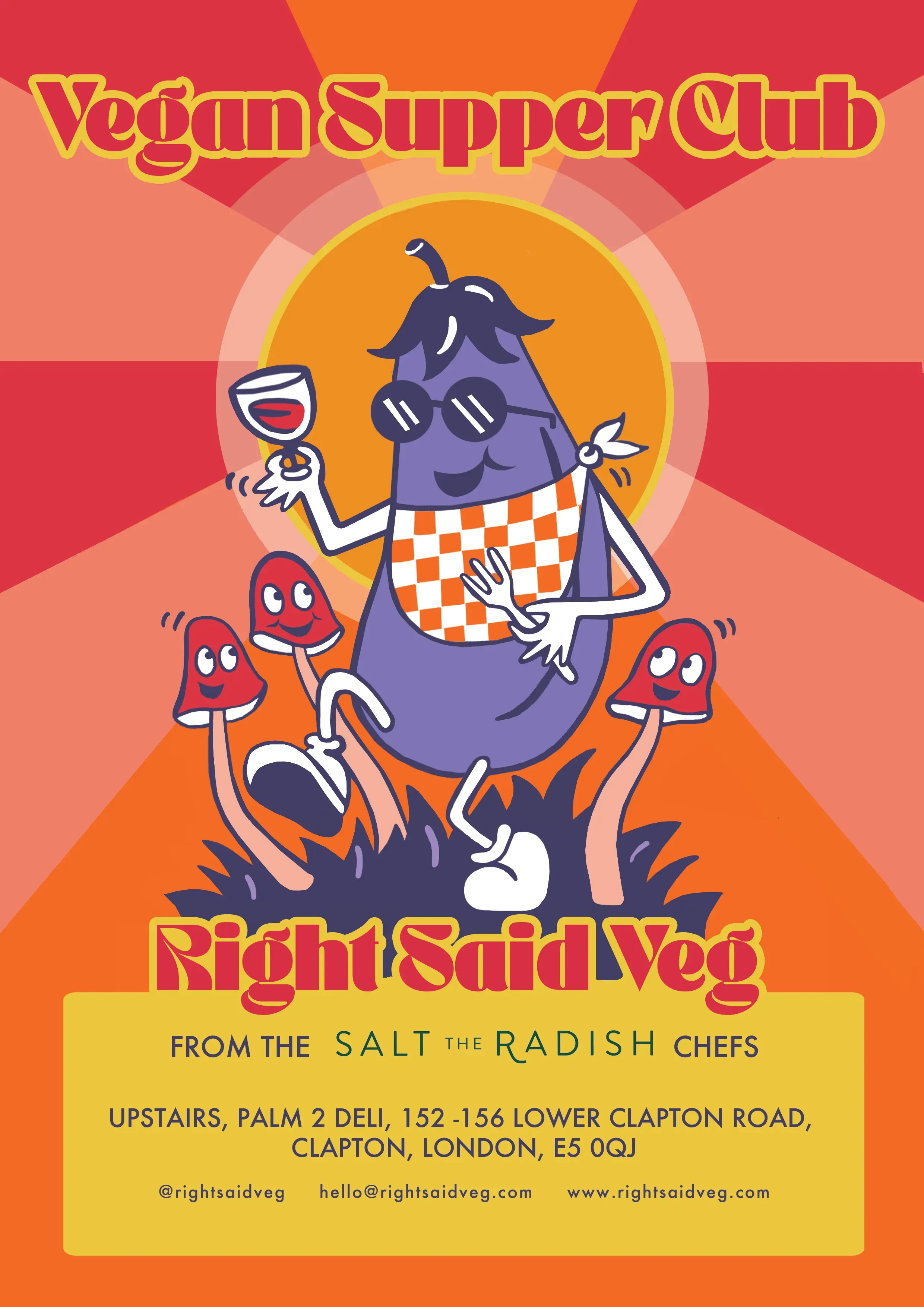 Sample event poster